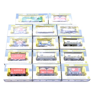 Lot 93 - Thirteen Wrenn OO gauge wagons, boxed