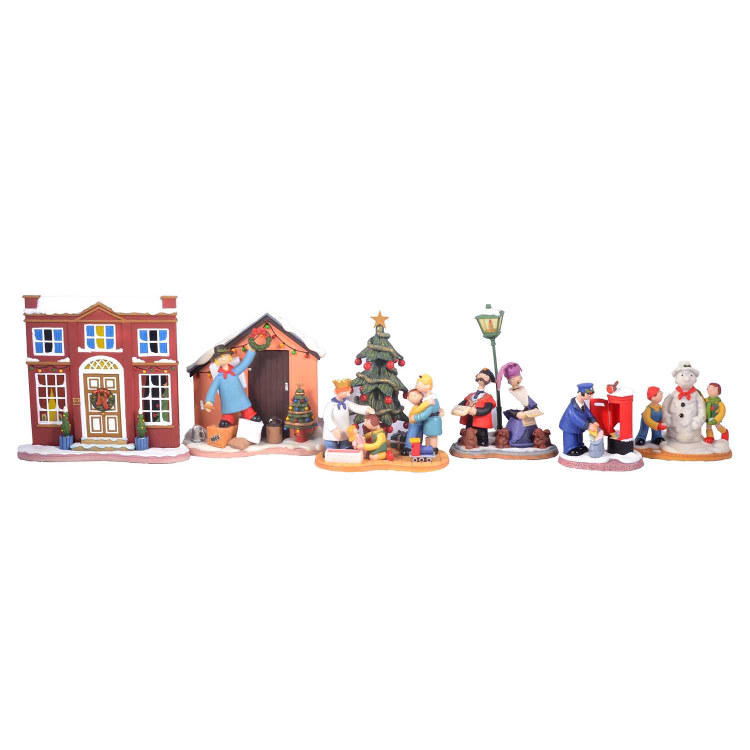 Lot 75 - Six Robert Harrop Camberwick Green figures, boxed