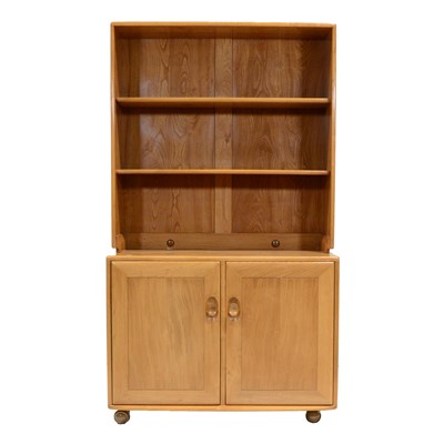 Lot 181 - Ercol, Windsor bookcase cabinet