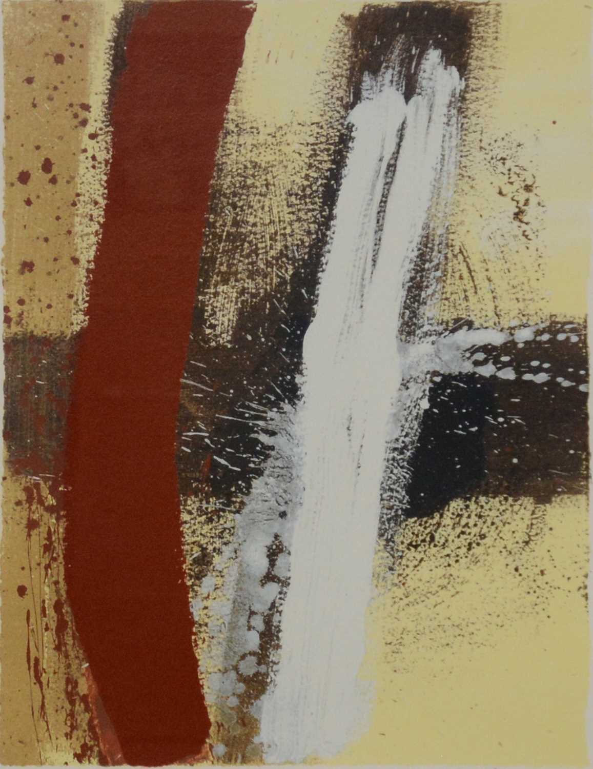 Lot 235 - Wilhelmina Barns-Graham, Venetian Red, Yellow, Ochre, Black White & Lemon