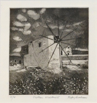 Lot 196 - Rigby Graham, Cretan Windmill