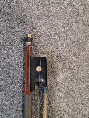Lot 155 - Boosey & Hawkes rosewood clarinet and a violon