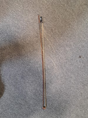 Lot 155 - Boosey & Hawkes rosewood clarinet and a violon