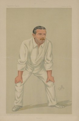 Lot 275 - Vanity Fair and other cricket-related prints, pictures and cigarette cards.