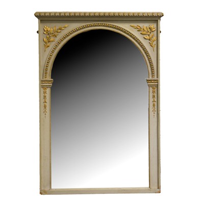 Lot 343 - Victorian overmantle mirror