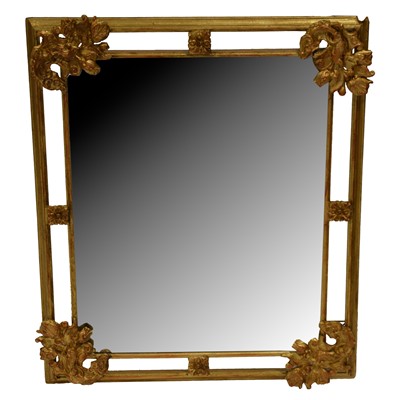 Lot 466 - Modern gilt framed wall mirror