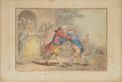 Lot 284 - James Gillray, The Reconciliation