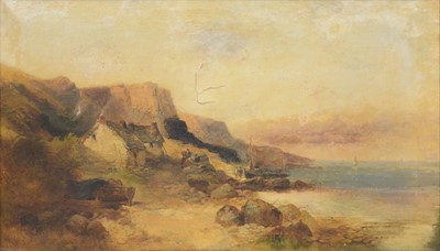 Lot 339 - Joseph Horlor, Coastal scene