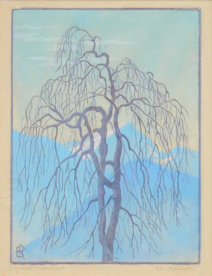 Lot 225 - Eva Roemer, Willow tree