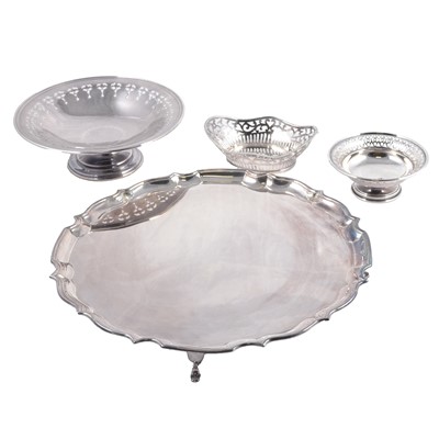 Lot 143 - Quantity of silver plated wares