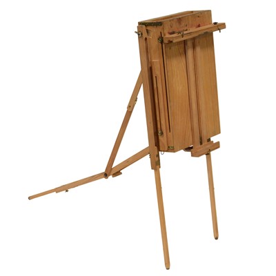 Lot 465 - French portable artists easel