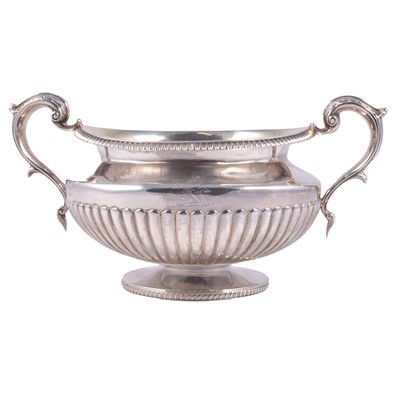 Lot 38 - George IV silver sugar bowl