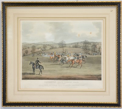 Lot 383 - Henry Pyall after James Pollard, Northampton Grand Steeple Chase