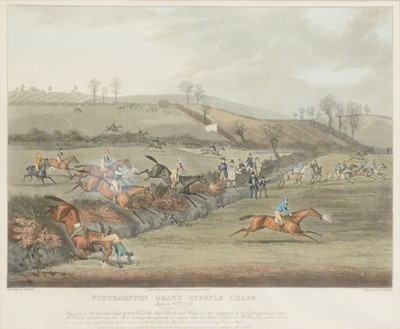 Lot 383 - Henry Pyall after James Pollard, Northampton Grand Steeple Chase