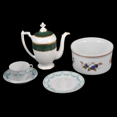 Lot 50 - Coalport coffee set for six, and other china