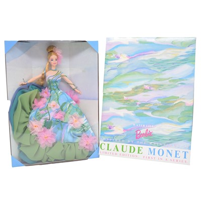 Lot 254 - Mattel Barbie, Claude Monet Water Lily, boxed