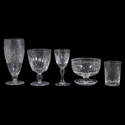 Lot 75 - Large collection of glass and crystal ware