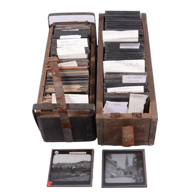 Lot 133 - Collection of Magic Lantern slides - topographical and scenes of Britain