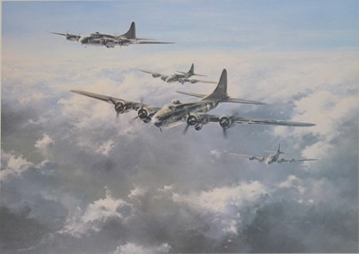 Lot 329 - Robert Taylor, three First Edition signed aviation prints