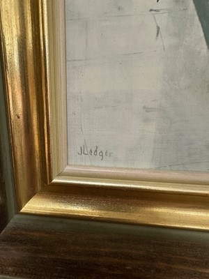 Lot 215 - Janet Ledger, Dilapidated phone box
