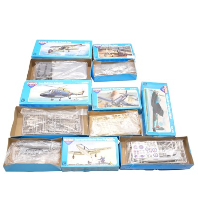 Lot 155 - Eleven Novo 1/72 scale kits, boxed