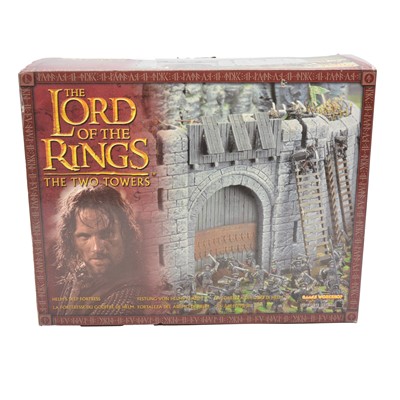 Lot 195 - Games Workshop 'The Lord of the Rings' Strategy Battle Game, Helms Deep Fortress, boxed