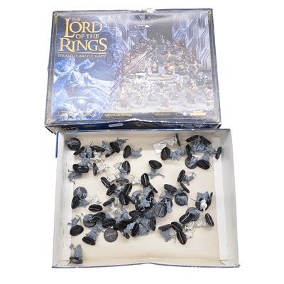 Lot 188 - Games Workshop Lord of the Rings Battle Strategy Game miniatures, sixty 'Wardens of the Westgate', boxed