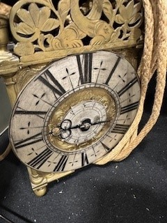 Lot 129 - John Goodman, a brass lantern clock