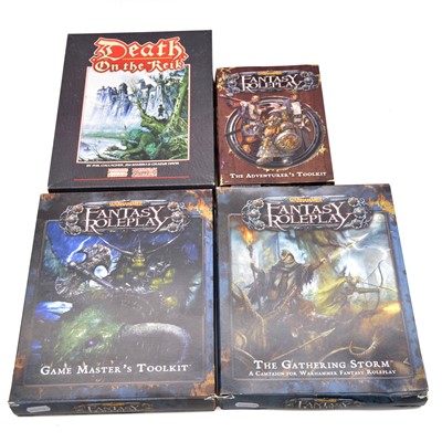 Lot 203 - Four Games Workshop 'Fantasy Roleplay' sets, boxed