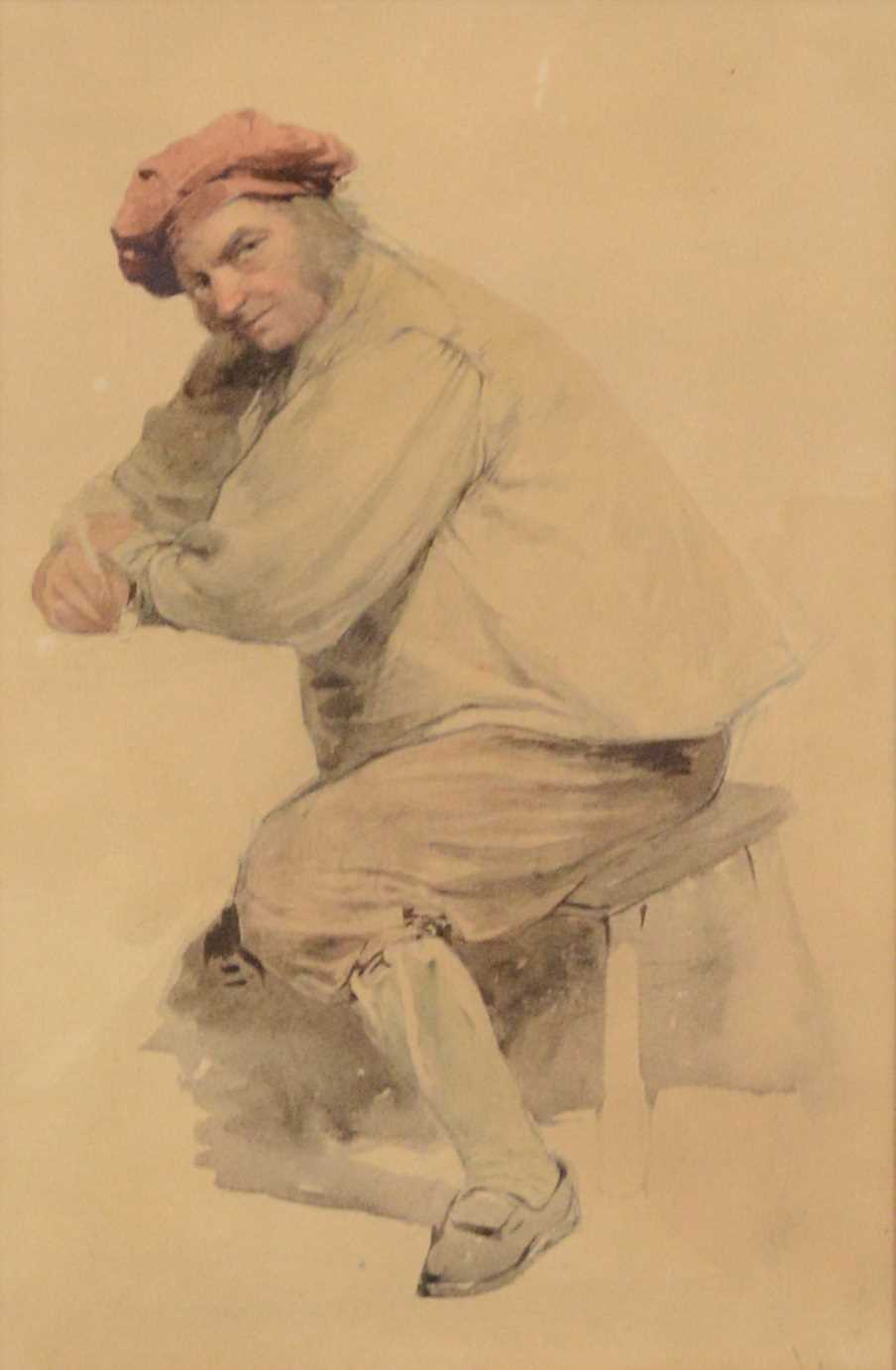 Lot 363 - E Duncan, The Cobbler, and Man in a Smock
