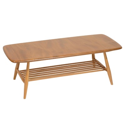 Lot 174 - Ercol light elm coffee table