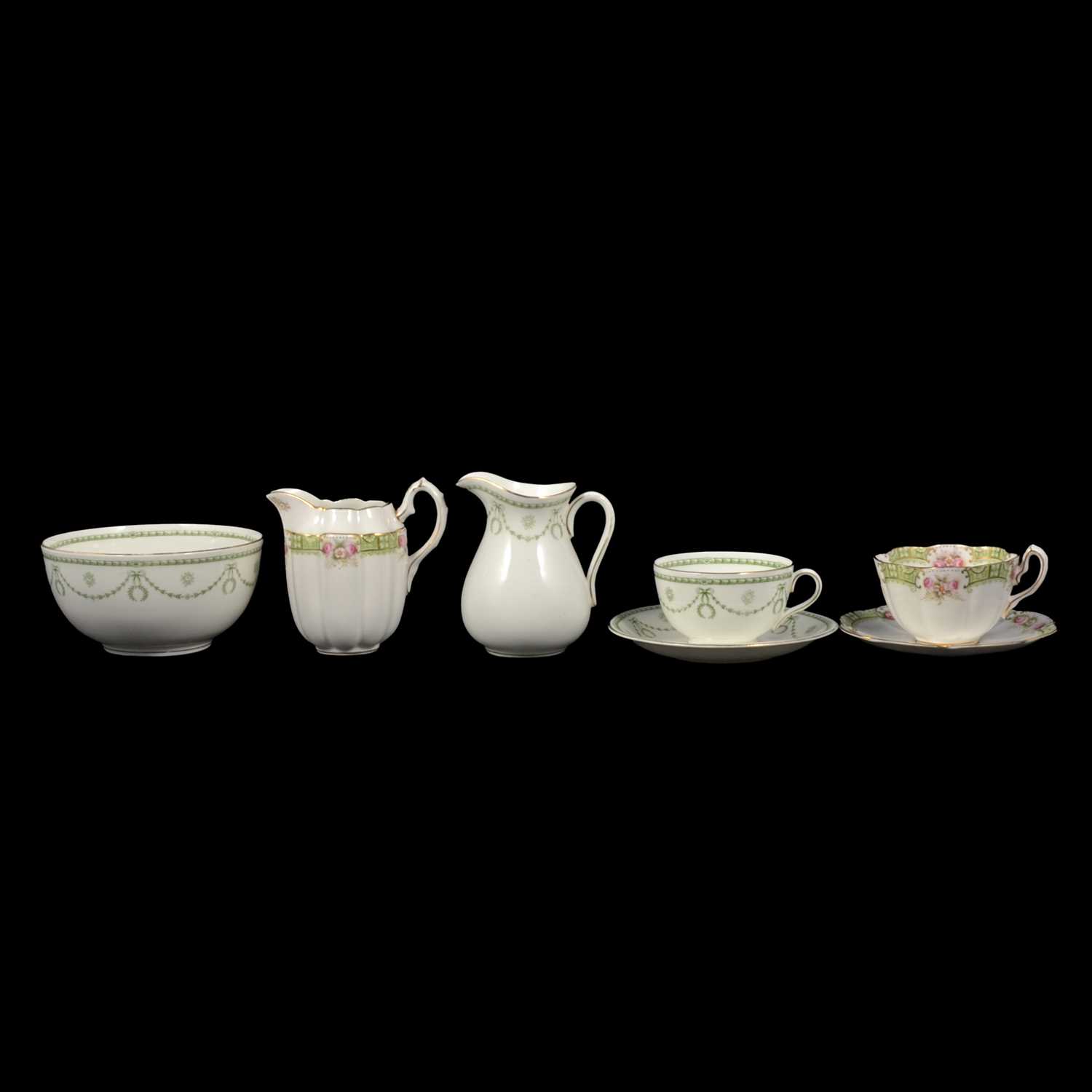 Lot 48 - Allertons 'The Ascot' bone china service, and a Court China tea service