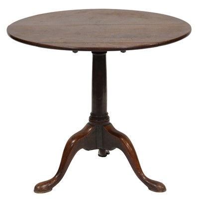 Lot 363 - Georgian mahogany tripod table