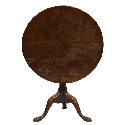 Lot 363 - Georgian mahogany tripod table