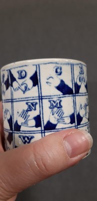 Lot 123 - Copeland reticulated teapot, Nursery Ware mug, etc.