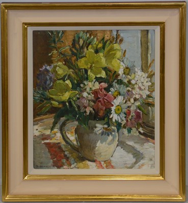 Lot 230 - Dorothea Sharp, Still life with flowers in a jug