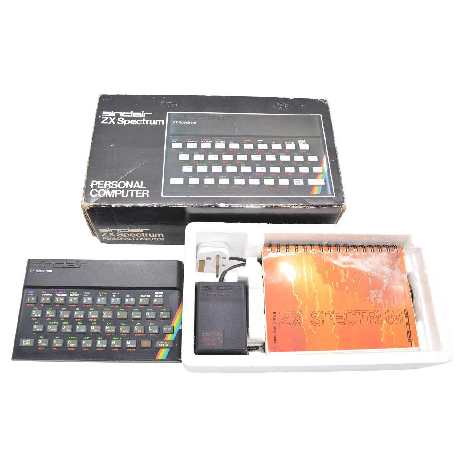 Lot 359 - Sinclair ZX Spectrum 16K Personal Computer, boxed
