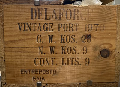 Lot 129 - Delaforce, 1970 Finest Vintage Port