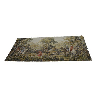 Lot 446 - 20th century Belgian tapestry