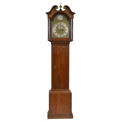 Lot 505 - Scottish oak longcase clock, Allan Howie, Irvine