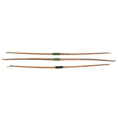 Lot 218 - Three longbows