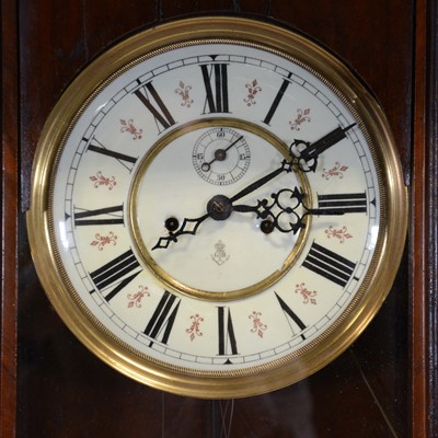 Lot 409 - Vienna wall clock