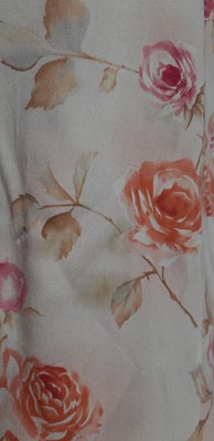 Lot 180 - Christian Dior - two hats, a pink nightgown and an August Silk dressing gown.