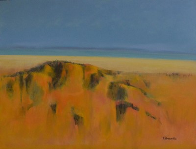 Lot 304 - Nathan Paramanathan, Dunes with beach and sea