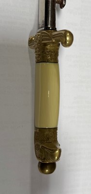 Lot 190 - Romanian dress dagger by F W Holler Solingen, circa 1930s