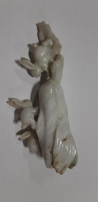 Lot 91 - Three Chinese carved hardstone animal figures