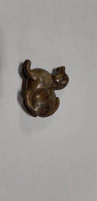 Lot 91 - Three Chinese carved hardstone animal figures