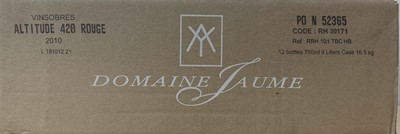 Lot 50 - Domaine Jaume, Altitude 420, Vinsobres 2010