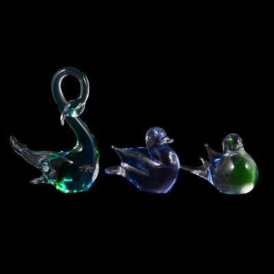 Lot 124 - Three Murano glass sculptures