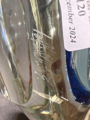 Lot 120 - Two Murano glass sculptures of sailing boats
